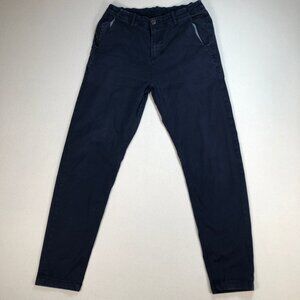 DU/ER Pants Men's 30 (29x29) Navy T2X Athletic Taper Lightweight Stretch‎ Travel